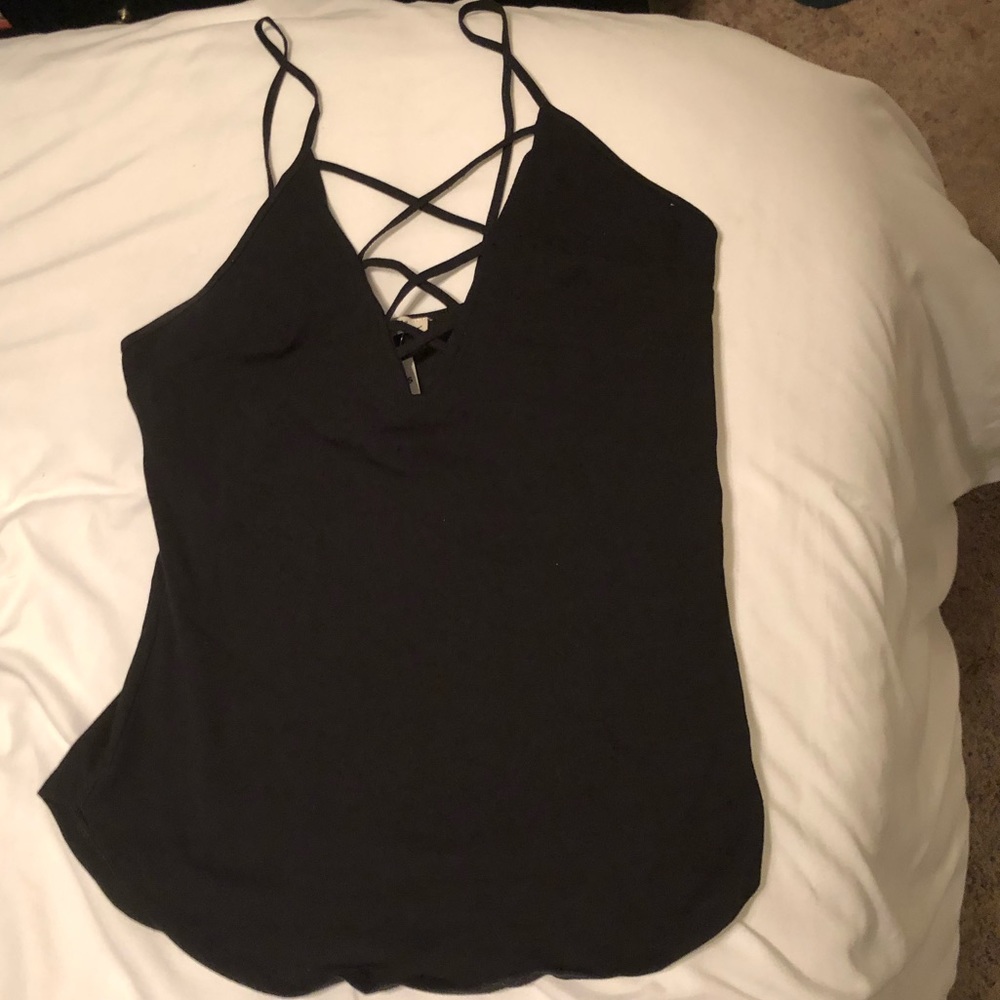 Express Low Cut Strappy Tank